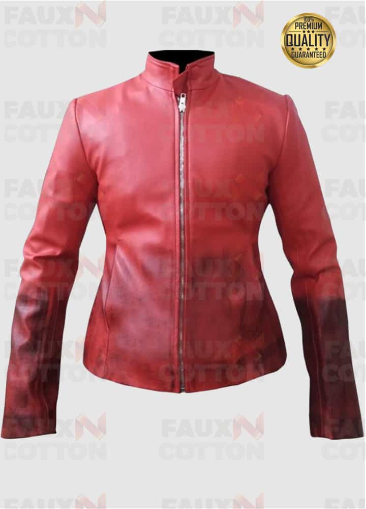 SCARLET WITCH AVENGERS AGE OF ULTRON ( ELIZABETH OLSEN ) RED JACKET